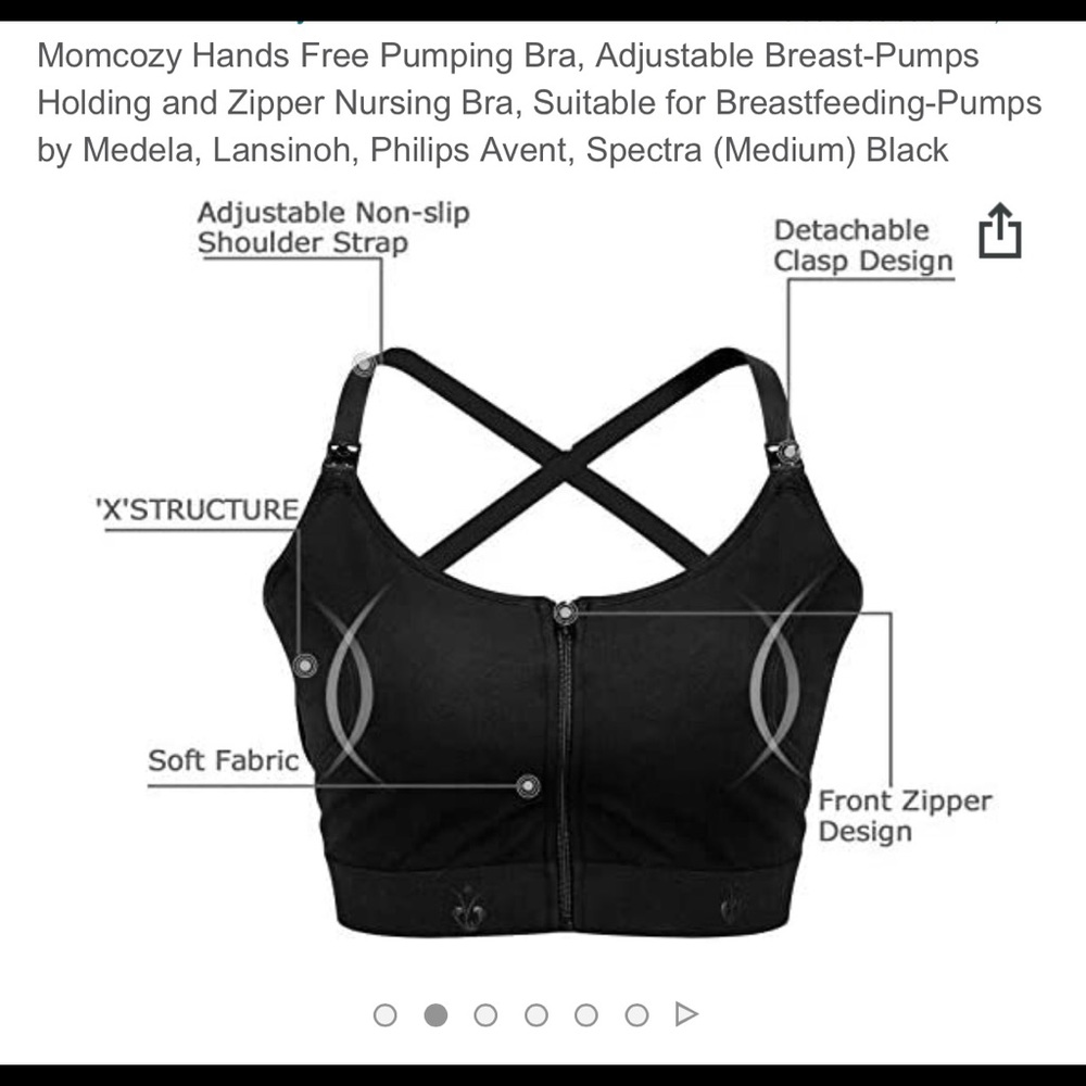 Momcozy hands free back support - Picture 4 of 5